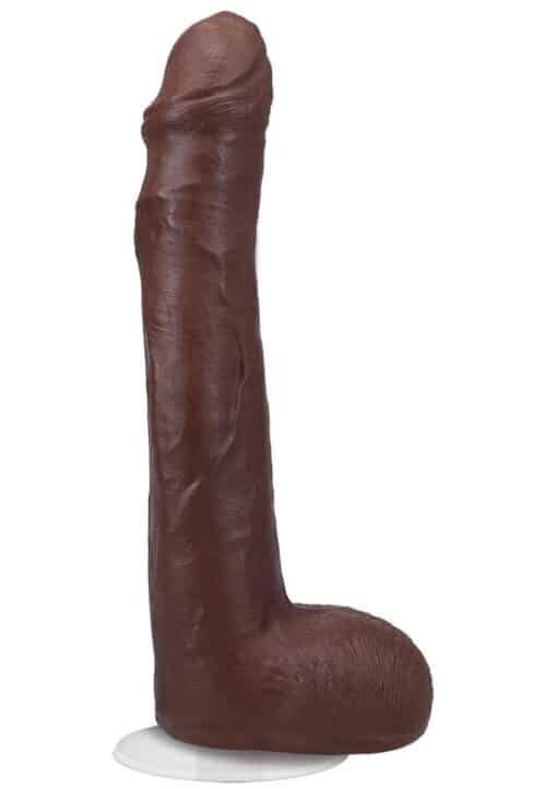Vac-U-Lock Signature Cocks Ultraskyn Anton Harden Dildo with Removable Suction Cup 11in – Chocolate - Image 3