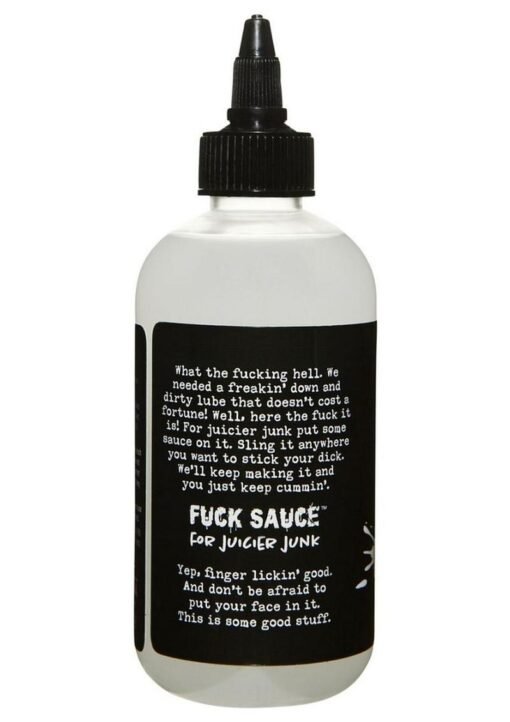Fuck Sauce Cum Hybrid Lubricant 8oz - Image 2