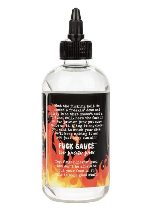 Fuck Sauce Hot Extra-Warming Water Based Lubricant 8oz. - Image 2