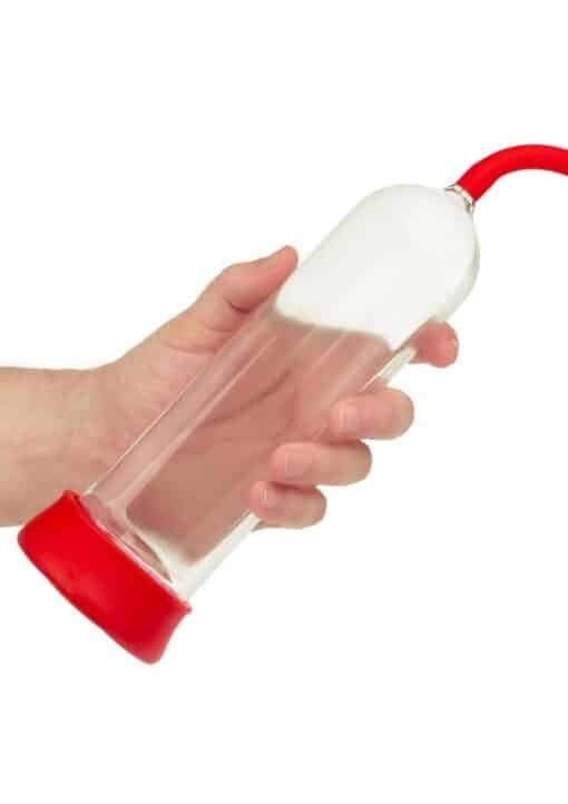 Optimum Series Magnified Pump - Clear/Red - Image 2