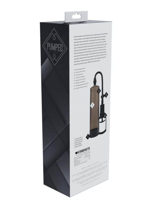 Pumped Basic Pump 2 Water Resistant Silicone Penis Pump - Black - Image 2