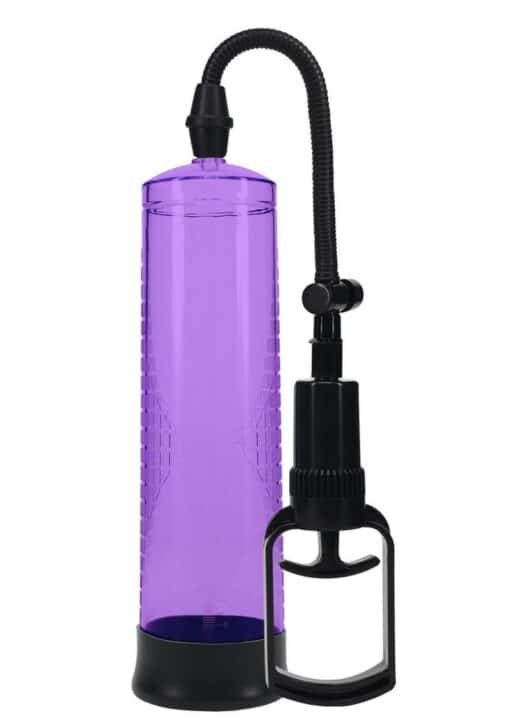 Pumped Basic Pump 2 Water Resistant Silicone Penis Pump - Purple - Image 3