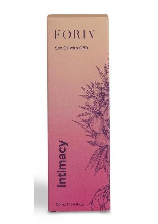 Foria Intimacy Sex Oil with CBD 1.89oz - Image 2