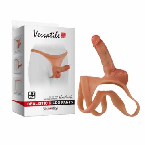 Versatile Extreme Realistic Dildo Pants 6.7"