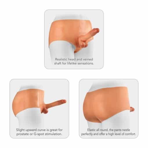 Versatile Extreme Realistic Dildo Pants 7" - Image 2