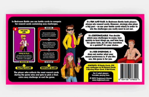 Bedroom Battle Card Game – Couples Edition - Image 2