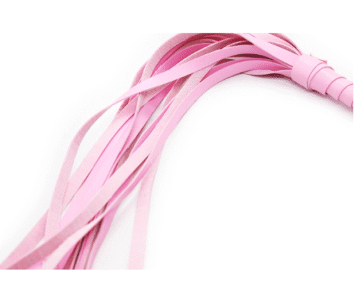 Fetish Boutique Pink Deluxe Flogger (45CM) - Image 2