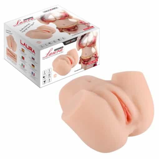 Versatile Realistic Vagina and Ass Masturbator-Laura (1.9KG)