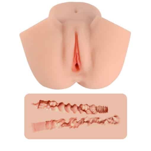 Versatile Realistic Vagina and Ass Masturbator-Laura (1.9KG) - Image 3
