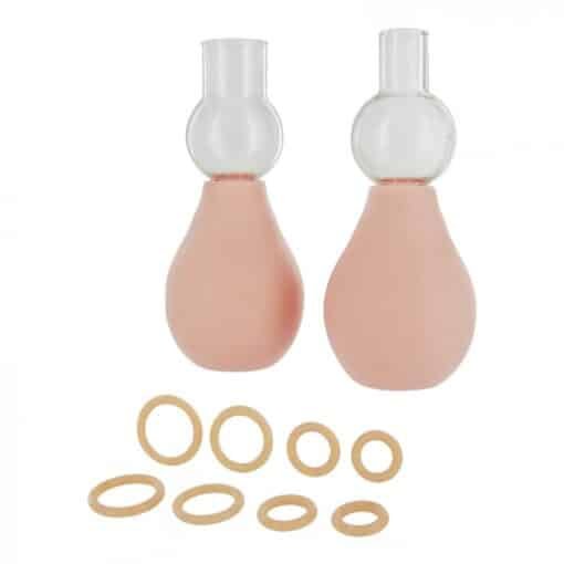 Size Matters Perfect Fit Nipple Enlarger Pumps with O Rings - Image 3