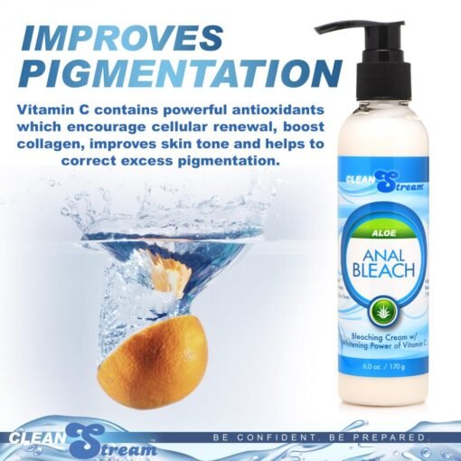 CleanStream Anal Bleach with Vitamin C and Aloe 6oz (170ml) - Image 3