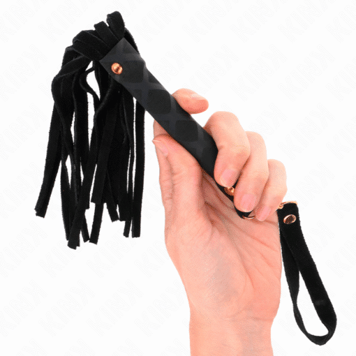 Kink - Black Suede Mini Whip 30cm Nr 6 - Image 4
