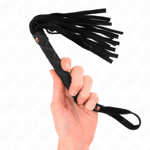 Kink - Black Suede Mini Whip 30cm Nr 6 - Image 3