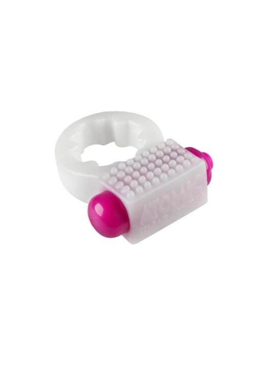 Rock Candy Atomic Sugar Grinder Vibrating Cock Ring - White - Image 3