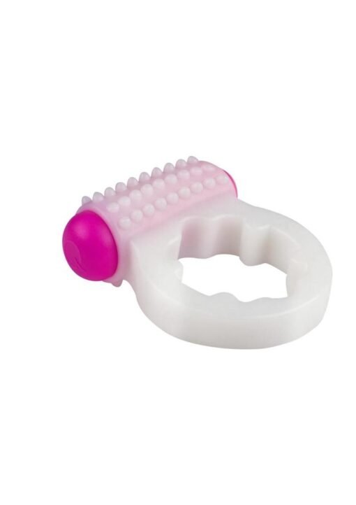 Rock Candy Sugar Buzz Vibrating Cock Ring - White - Image 2