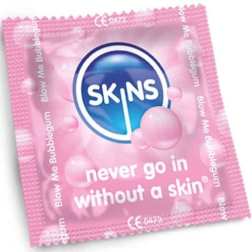 Skins – Bubblegum Premium Condoms 8 Pack - Image 2